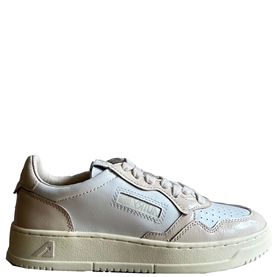 Autry Medalist Low Sneakers, White/Rose